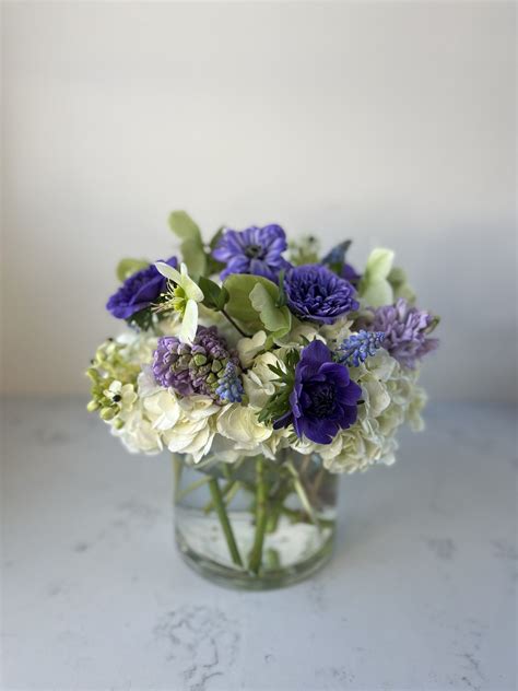 Purple Spring Flower Arrangements
