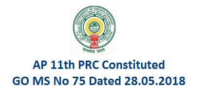 Appointing of 11th PRC Pay Revision Commission in AP GO 75 Download ...