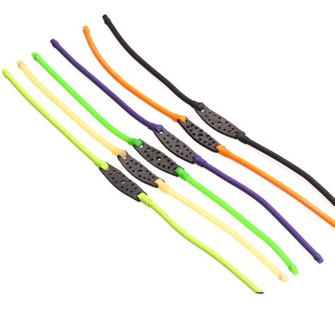 Super Elastic Round Tube Slingshot Rubber Band Outdoor Shooting Slings ...