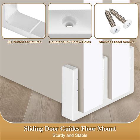 Snapklik.com : Feekoon 3 Pack Sliding Closet Floor Guide, Universal ...