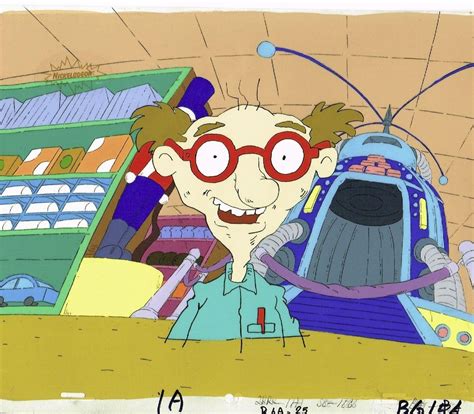 RUGRATS Production Cel Animation Art Nicktoons Studio Seal COA Pickles ...