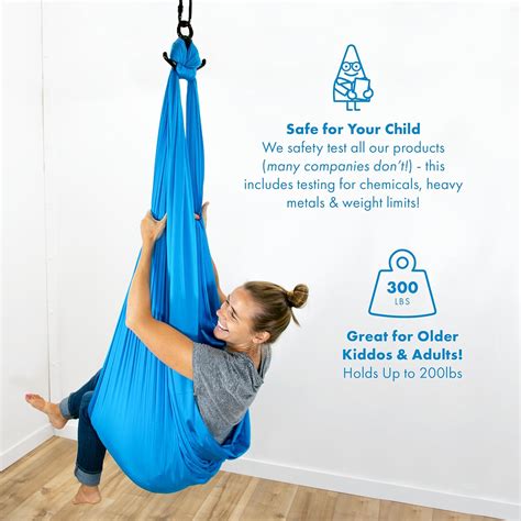 Harkla Sensory Swing for Kids & Adults - Holds India | Ubuy