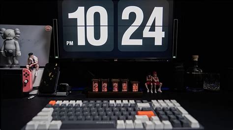 Buy Nixie Tube Clock Creative RGB LED Digital Clock Glow Time Display ...