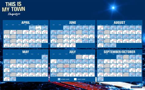 La Dodgers Printable Schedule 2024 - Free Printable Schedules