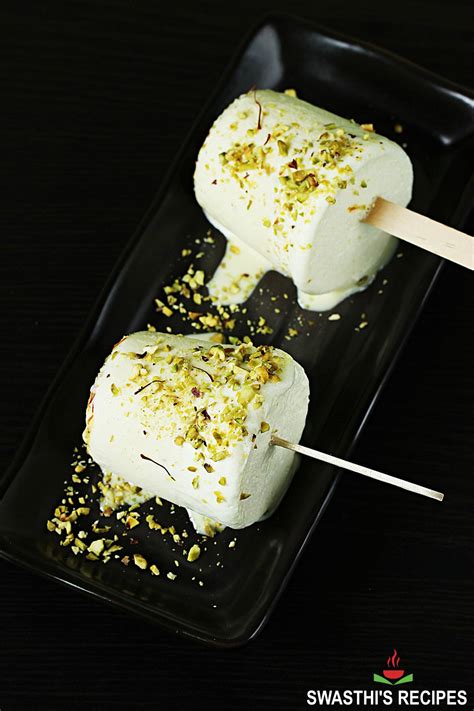 Kulfi Recipe (Kulfi Ice Cream) - Swasthi's Recipes