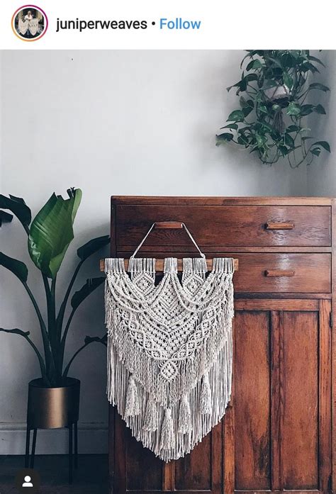 Image result for Boho Macrame Hanger Tutorial
