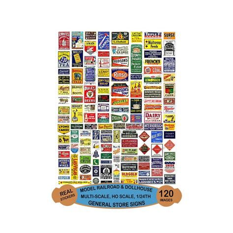 Image result for HO Scale Store Sign