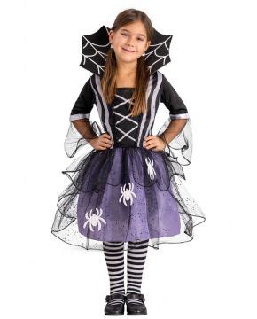 Costume Da Strega a Righe Bimba 4 Anni