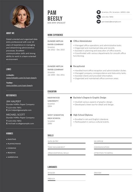 Image result for Sample Resume for Data Entry