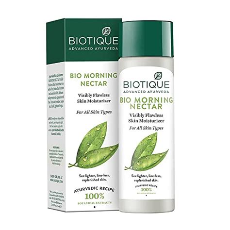 Buy Biotique Bio Morning Nectar Visibly Flawless Skin Moisturizer ...