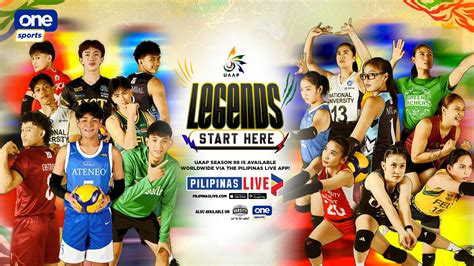 SCHEDULE | UAAP Season 88 volleyball guide, where to watch | OneSports.PH
