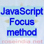 Image result for Focus JavaScript