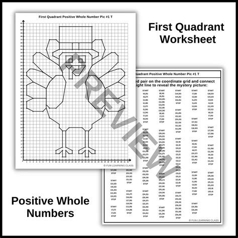 Image result for Mystery Graph Math Turkey Math