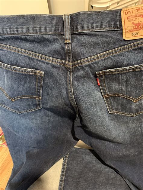 Levi Strauss 559 Distressed Signature Jeans Mens - Gem