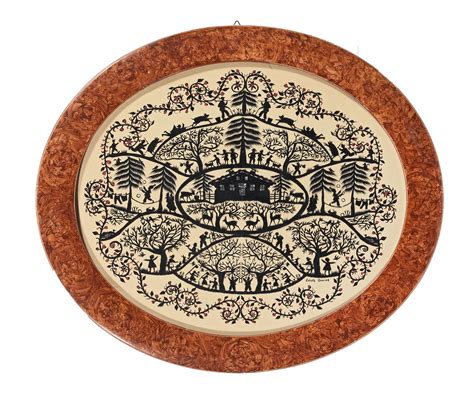 Bonhams : Colette Rossier (Swiss, born 1937) Scherenschnitte (paper ...