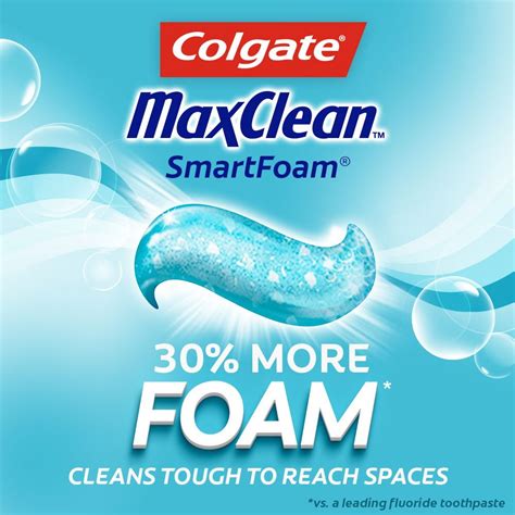Buy Colgate Max Clean Smart Foam with Whitening Toothpaste ...