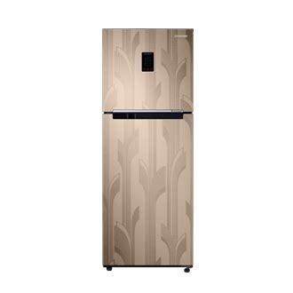 Buy 301L Double Door Fridge - Bronze RT34C4522YB | Samsung India