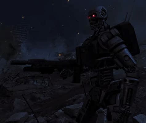 Image result for Terminator Machine Gun