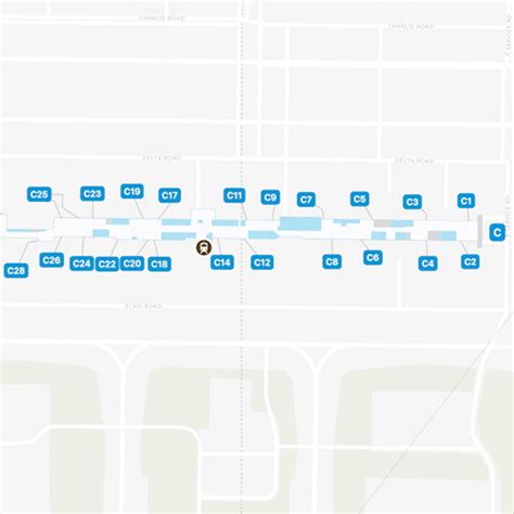 Washington Dulles Airport Concourse C Map & Guide