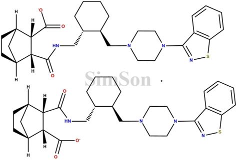 Lurasidone Impurity 8 Sodium Salt (Mixture of Diastereomers) | CAS No ...
