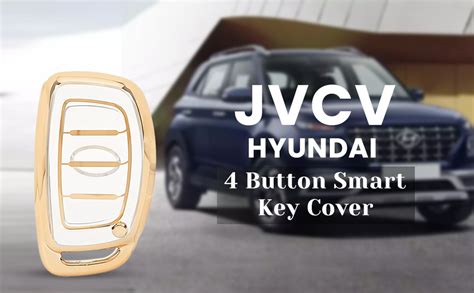 JVCV® Soft TPU Transparent Cover Compatible with Hyundai Alcazar Creta ...