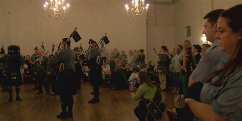 Police Emerald Society reception continues despite COVID-19 fears
