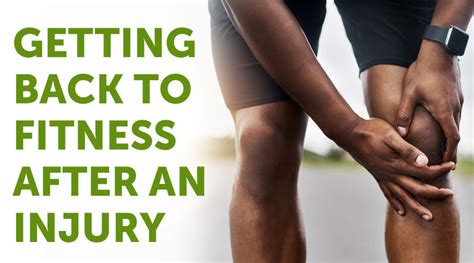 Getting Back To Fitness After Injury: How To Do It Safely - PTandMe