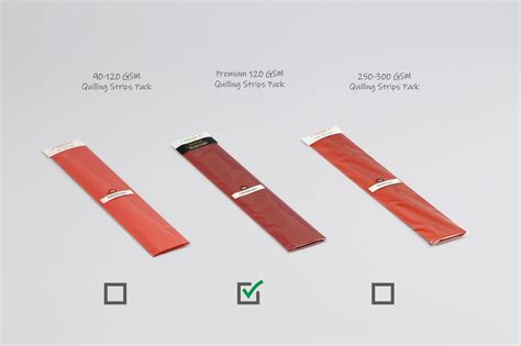 3mm Arto Single Color Quilling Strips | PREMIUM 120 GSM – Artoholic