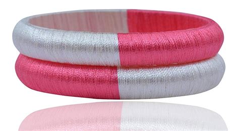 41+ Unique & Mind Blowing Thread Bangles Designs