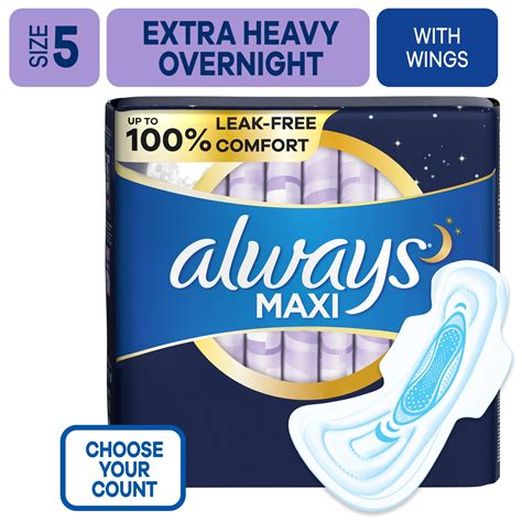 Always Overnight Pads