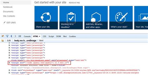 SharePoint HTML 的图像结果
