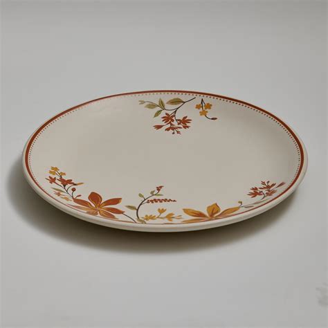 Buy Corsica Mohar Stoneware Printed Dinner Plate - 26cm from Corsica by ...