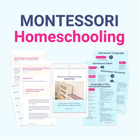 Montessori Homeschool Curriculum – Toddler & Preschool Education (PDF ...
