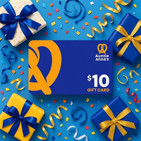 22 April 2025 onwards: Auntie Anne’s, Enjoy 10% Off $10 Gift Cards ...