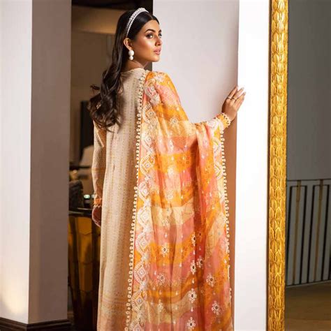 Aafreen Embroidered Sheesha Work Lawn Collection Vol-6 – AF-41 – YourLibaas