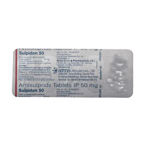 SULPIDON 50 MG - Medehub