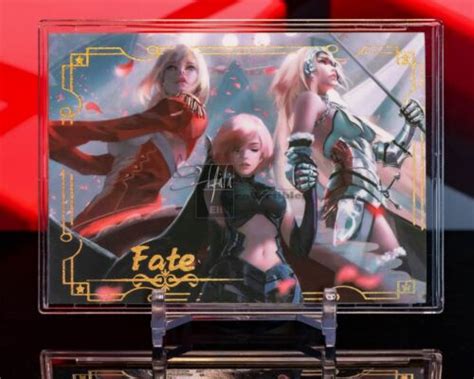 Fate/Grand Order Waifu Card Premium Gold Foil 37.1C Blind Box Set Anime ...