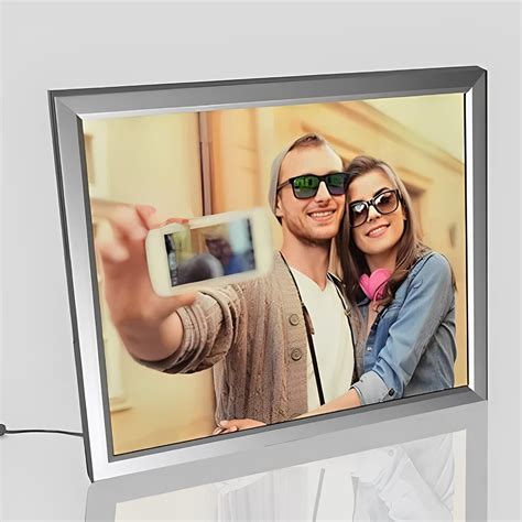Personalized Aluminum LED Photo Frame- SIZE- 12 * 18 INCH (ALUMINIUM ...