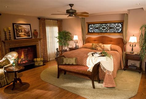 warm bedroom design