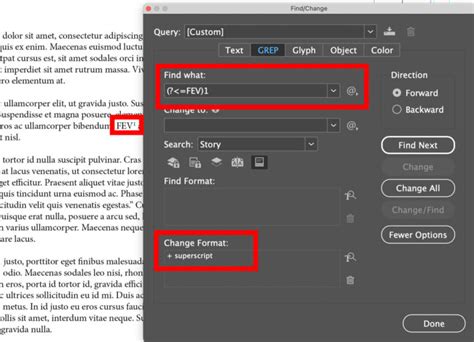 Image result for Footnote InDesign Superscript