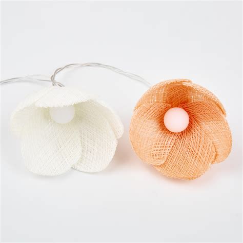 Buy Serena Slice Thread Flower String Lights - 10 Bulbs from Home ...