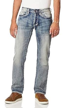 Buy Buffalo David Bitton Men's Six-x Straight Fit Denim Jean, Indigo ...