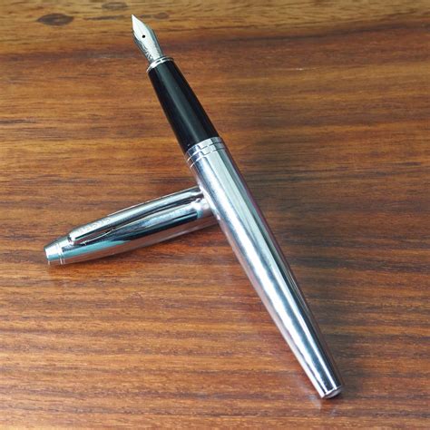 Cross AT0116-1MS Calais Chrome Full Silver Color Body With Cap And ...