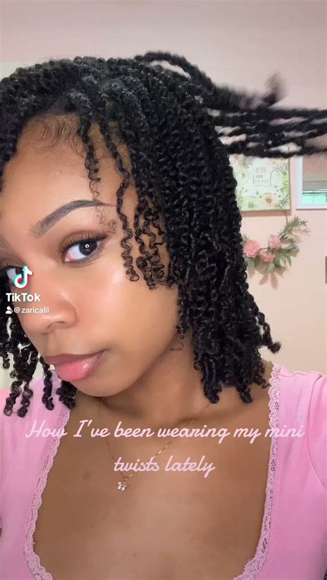 Ultimate Guide To Mini Twists On Natural Hair - Curly Girl Swag ...