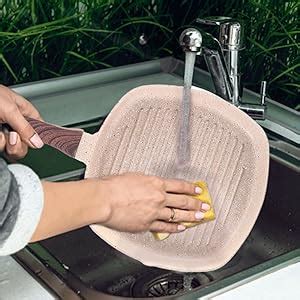 Buy Wonderchef Duralife Die-cast 24 cm Grill Pan | 5 Layer Healthy ...