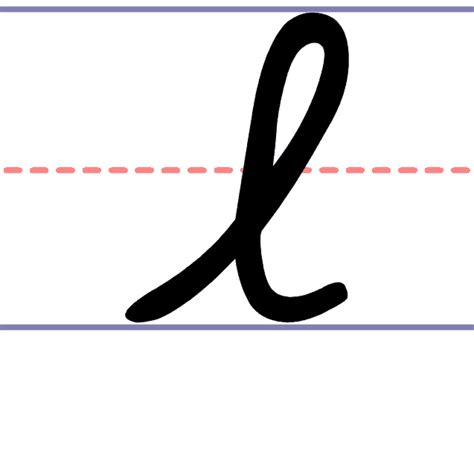 Capital L In Cursive