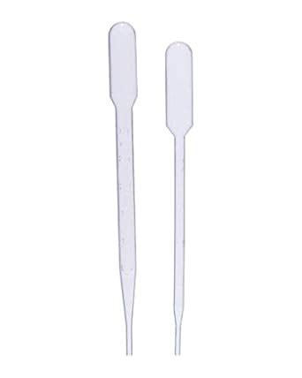 Pasteur Pipette, LDPE, 2.0 ml, Sterile, Individually wrapped, Pack of ...