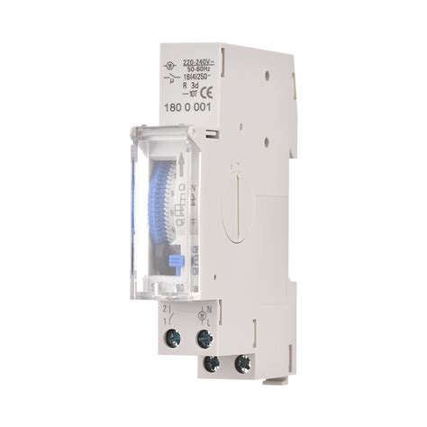 Buy Moniss Mechanical 24 Hours Timer Switch AC 220-240V 15 Minutes ...