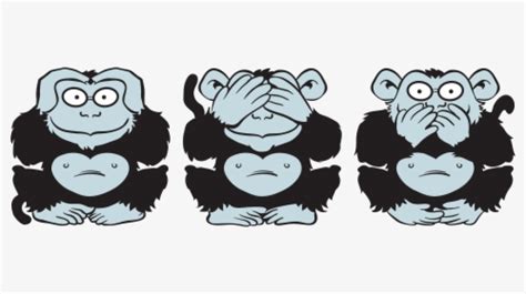 Three Wise Monkeys Royalty-free - 3 Monkeys See No Evil Hear No Evil ...