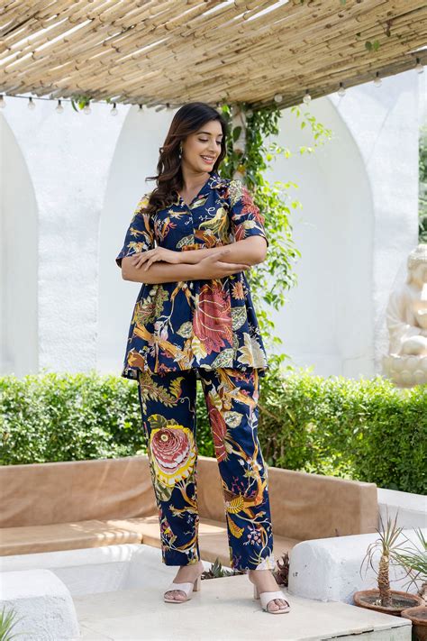 Icelandic Bloom Cotton Co-ord Set from Me&My